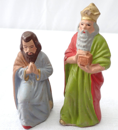 Alte krippenfiguren aus - 2,
