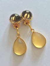 Ohrclips / Tropfenförmig, 13