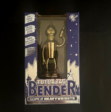 Futurama Bender Shiny die-Cast 13cm Rocket USA