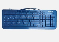 Tastatur "DELUX" Schwarz
