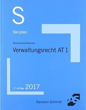 Skript Verwaltungsrecht AT 1 Buch Alpmann Schmidt Verlag