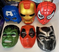 Set Marvel Spider-Man  Maske, Hulk,  Kapitän Amerika Kostüm für Kinder