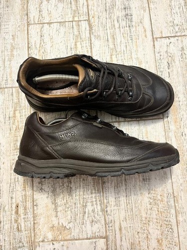 Men meindl boots brown leather - meindl,