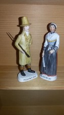 Porzellan-Trachtenfiguren-Paar