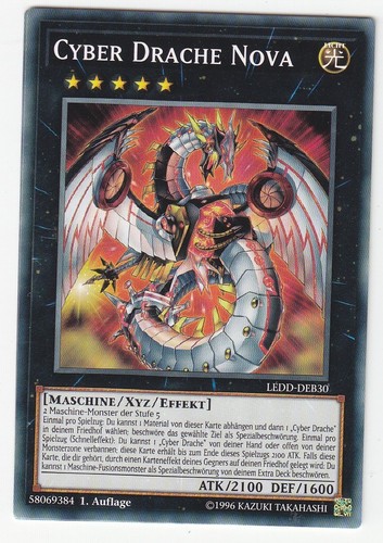 Cyber drache nova - yu-gi-oh,