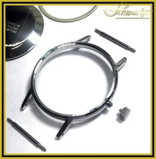 Gehäuse komplett NEU für Kal. 74 Glashütte Spezimatik 31/34,1 (klein) Edelstahl