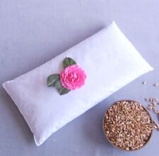 ?DINKELKISSEN 40x20 cm ►100% Baumwolle ?►400g BIO Dinkelspelz ÖKO-TEX◄?Kissen