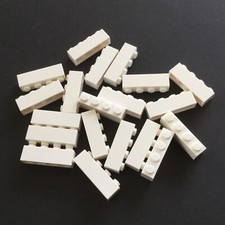 Lego bausteine 1x4 - 1x4, weiss