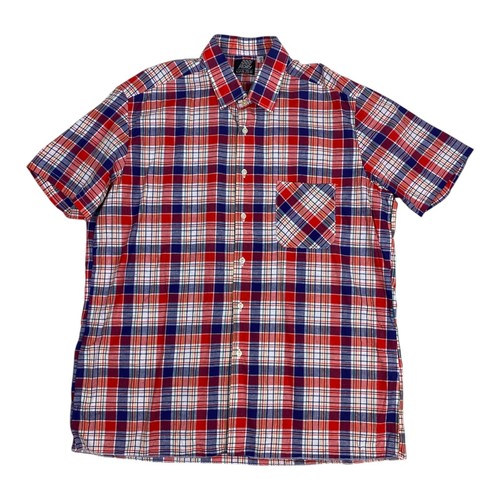 Vintage 70er westernhemd rot - westernhemd,
