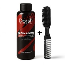 Talkumpuder 300g mit Bartkamm