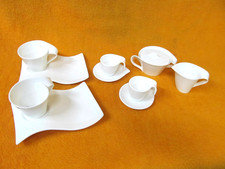 Villeroy & Boch New Wave Kaffee Komplett Set, plus Espresso-tassen