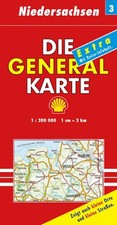 Generalkarte Deutschland Extra. 1:200000 / Niedersachsen. 1:200000