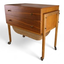 Schöner Beistelltisch Holz MidCentury Vintage 50er/60er Jahre Möbel