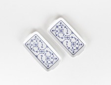 2 kleine DDR Servierplatten