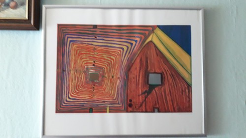 Hundertwasser kunstdruck - hundertwasser,