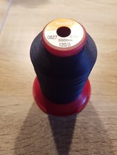 1 x5000 m Serafilgarn für Overlock & Blindstich M 120/ 2 Dunkelblau(0,002 €/1m) 