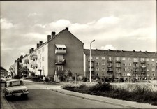 Ak Bad Langensalza in Thüringen, Wohngebäude, Straßenansicht, 50er... - 4784878