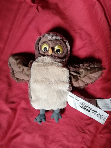 Handpuppe ikea eule vandring - handpuppe,