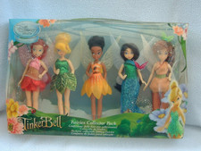 Disney Store exklusives Tinkerbell Feen Sammlerpaket (5 x 5 Zoll Puppen) NRFB NEU