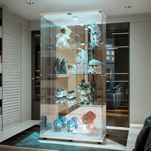 Glasvitrine standvitrine mit - :,