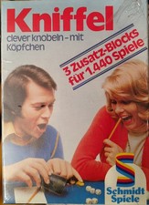 Kniffelblock 70er Jahre