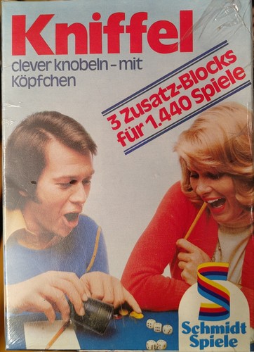 Kniffelblock 70er jahre - 70er,