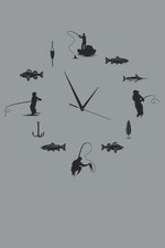 Angelrute retro vintage uhr - retro,