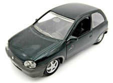 Modellauto GAMA 1:43 Opel Corsa B GrandSlam Sondermodell 3türer Grün Metallic