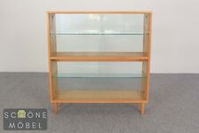 Vintage Vitrine Raumtrenner Mid Century Glas Anrichte Retro Skandinavisch