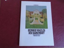 Heinrich Vogeler -Der Barkenhoff - Bildermappe Jugendstil -komplett -neuwertig