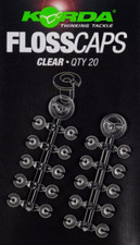 Korda Floss Caps Clear