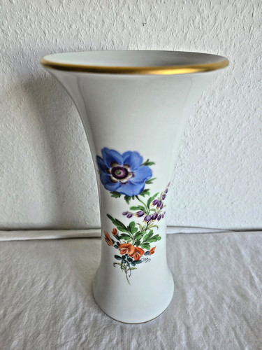 Große meissen vase mit - meissen,