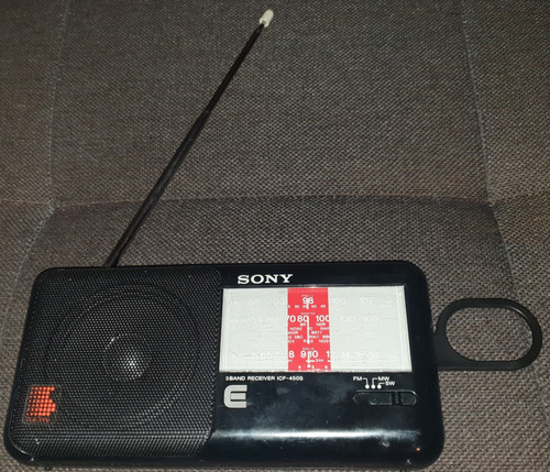 Sony radio icf - icf-450s, 3