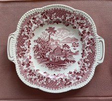 Woods Burslem Enoch 1784 Ralph 1750 Servierplatte Seaforth Keramik England