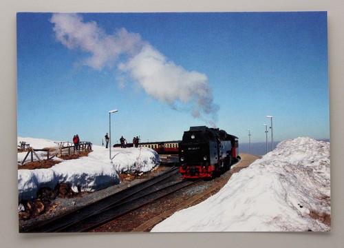 Postkarte dampflok 99 7243 - -,