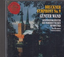 CD: Anton Bruckner, Symphony No. 9, 1990, Günter Wand, Live Recording, Lübeck