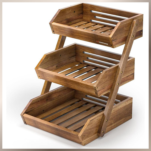 Obst etagere stöckig - obst, 3-stöckig