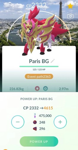 Pokemon level shiny crowned - pokemon,
