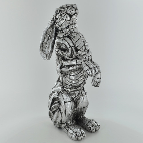 Silber stehender hase - silber,