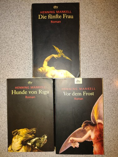 Henning mankell 3 x - mankell:,