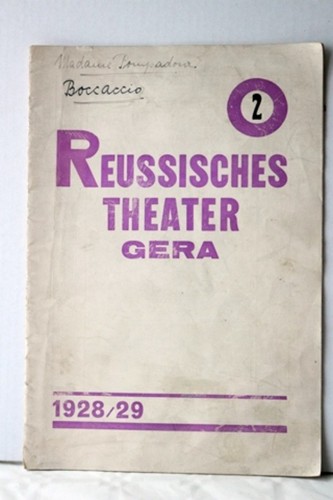 Theaterprogramm madame - theaterprogramm,