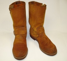 Red Wing Engineer Boot Burnt