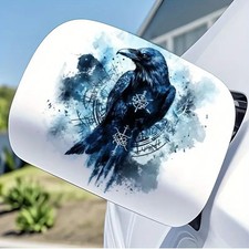 Rabe Runen Auto Aufkleber