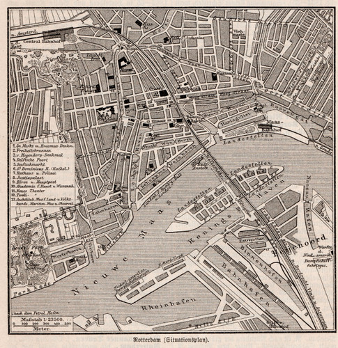 Rotterdam historischer - rotterdam, +historischer