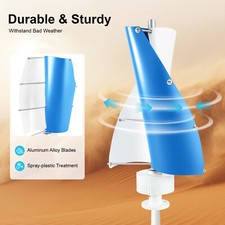 2-Blade Vertical Axis Wind