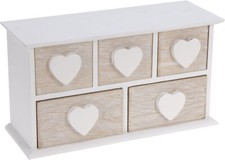 Holz Schmuckkästchen klein -