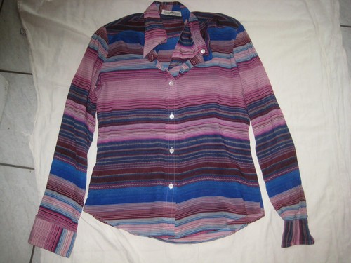Vintage 70er bluse langarm - langarm, old