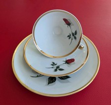 Winterling Sammeltasse Sammelgedeck Gold Grün Rot Rosen Gedeck Kaffee Gelb Tasse
