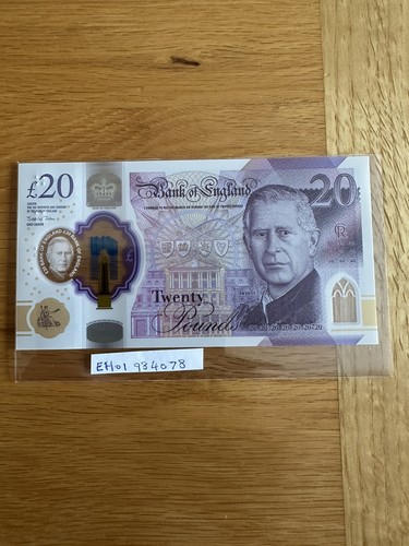 King charles pound 20 - 20, £20