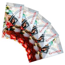 itenga 5x Geschenkgutscheine